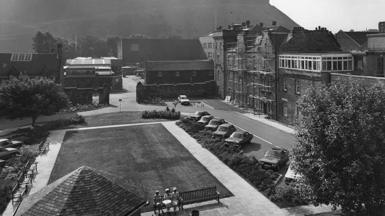 The grounds of Queensberry House