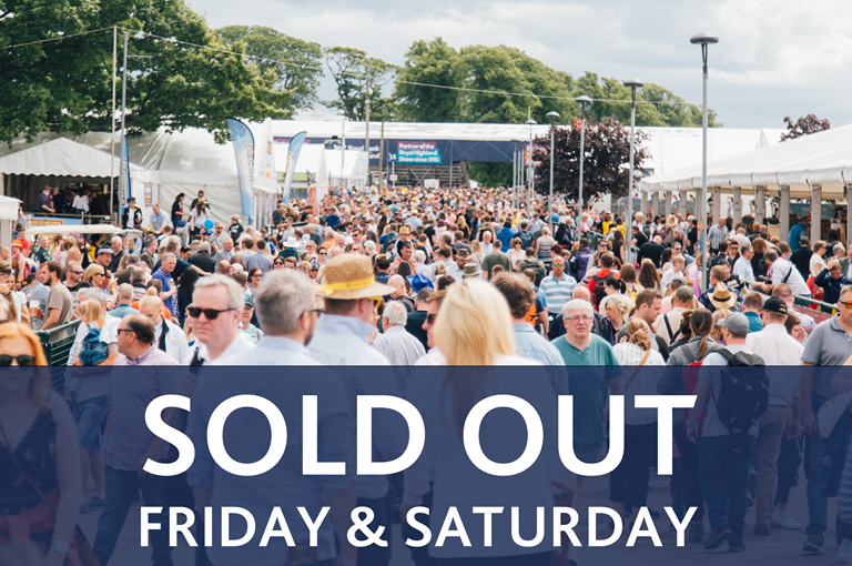 Tickets sell out on Saturday & Sunday 2022
